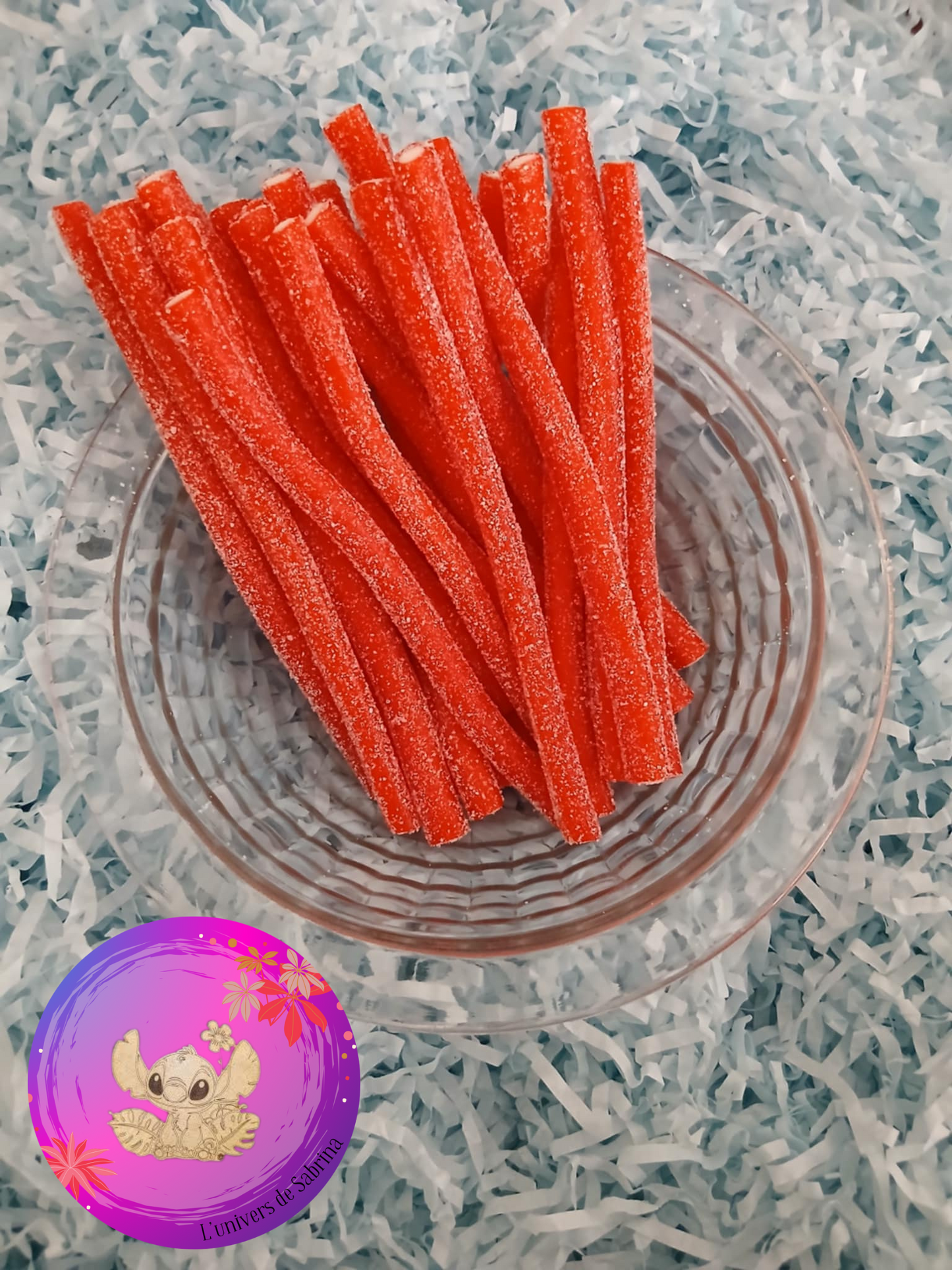 JUMBO FOURRE ACIDULE FRAISE 11CM (HALAL)