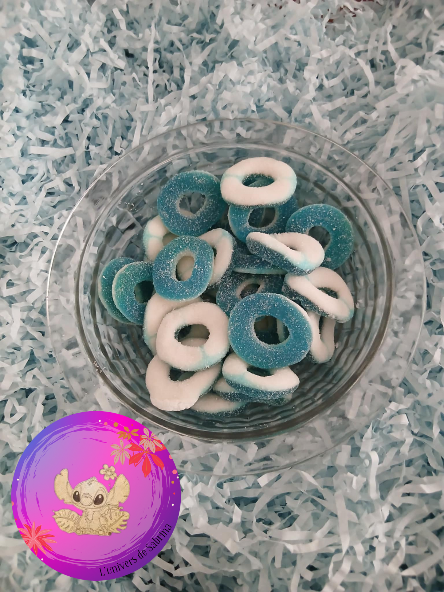 ANNEAU SUCRE FRAMBOISE 100G