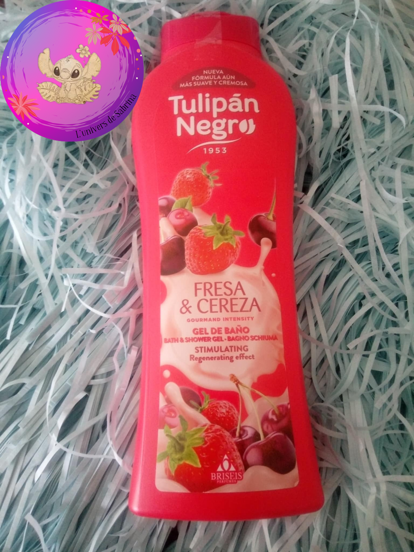 GEL DOUCHE FRAISE CERISE 650ml