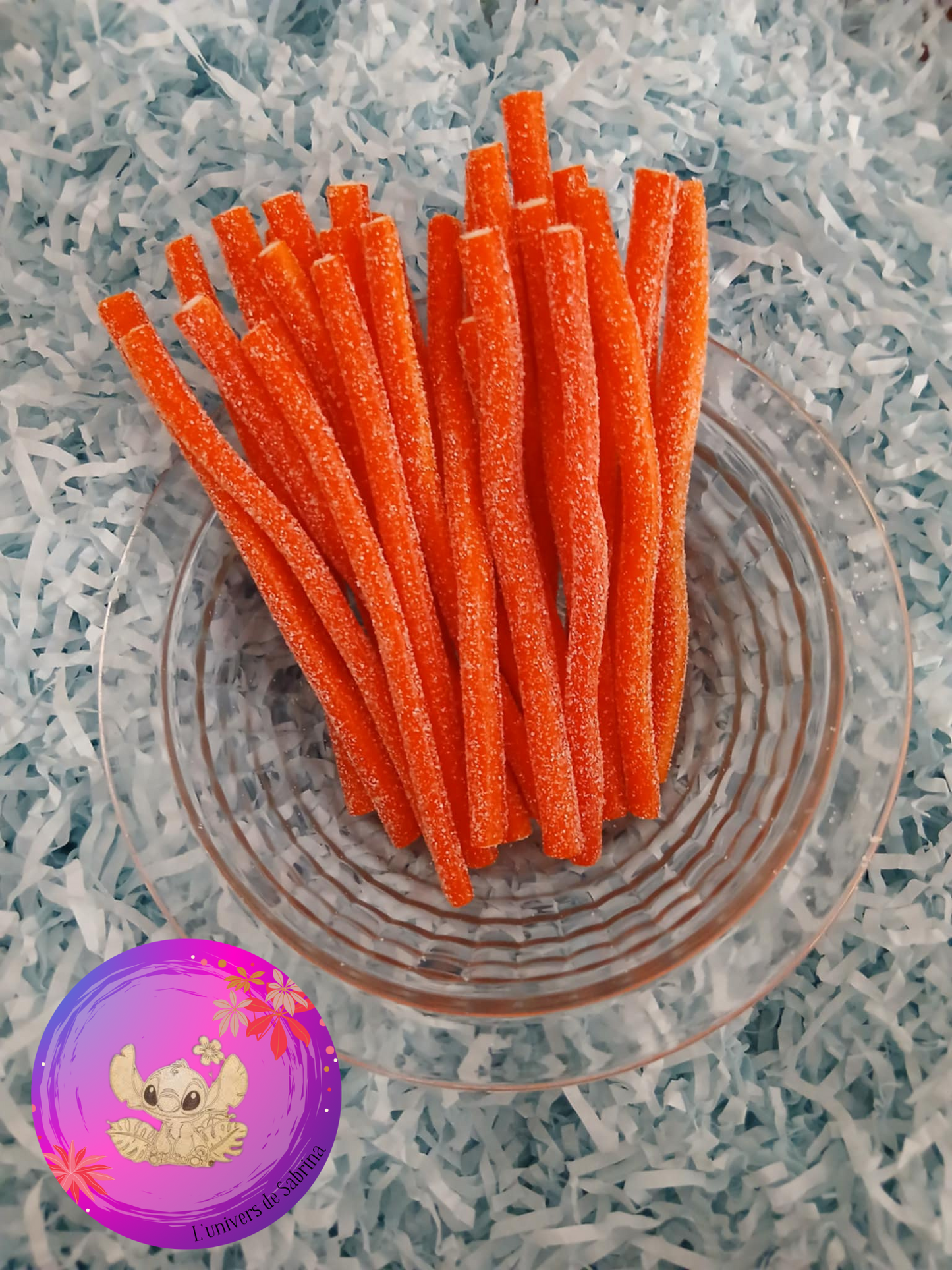 JUMBO FOURRE ACIDULE ORANGE 11CM (HALAL)