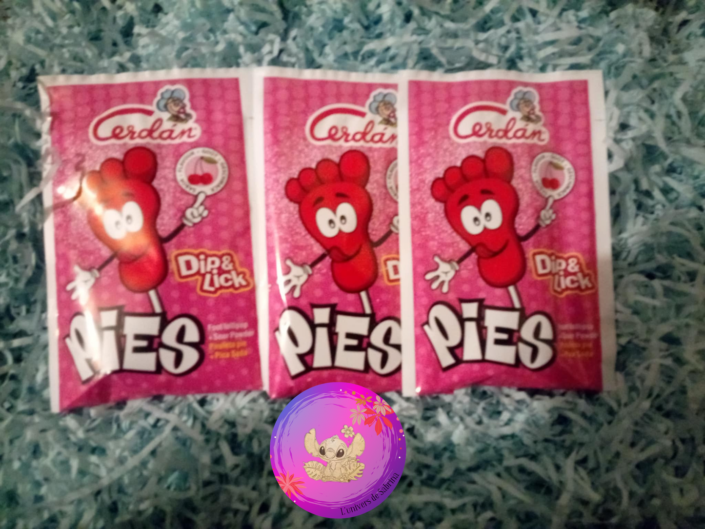 SUCETTE POUDRE PIED (CERISE)