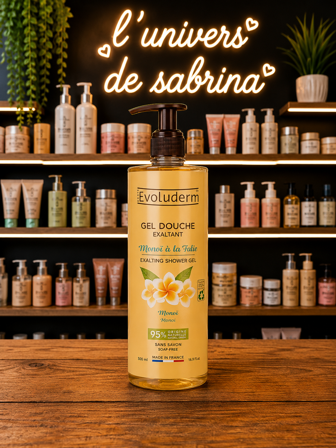 GEL DOUCHE EXALTANT MONOÏ - 500ML