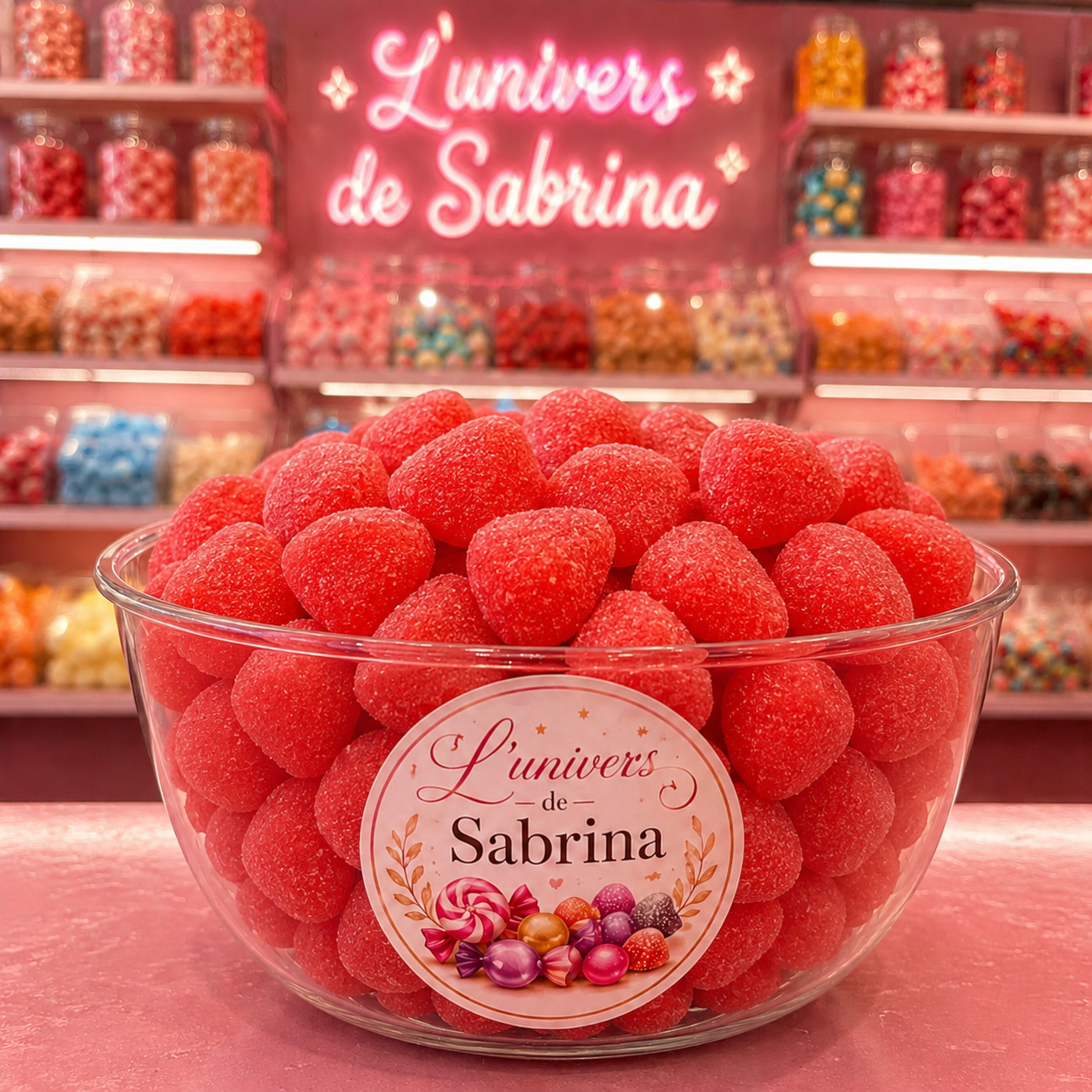 BALLE DE GOLF FRAISE