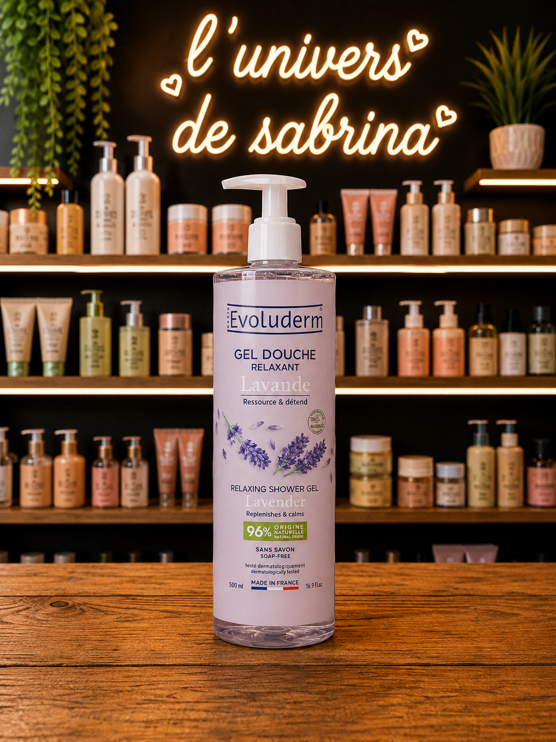 GEL DOUCHE LAVANDE RELAXANT - 500ML