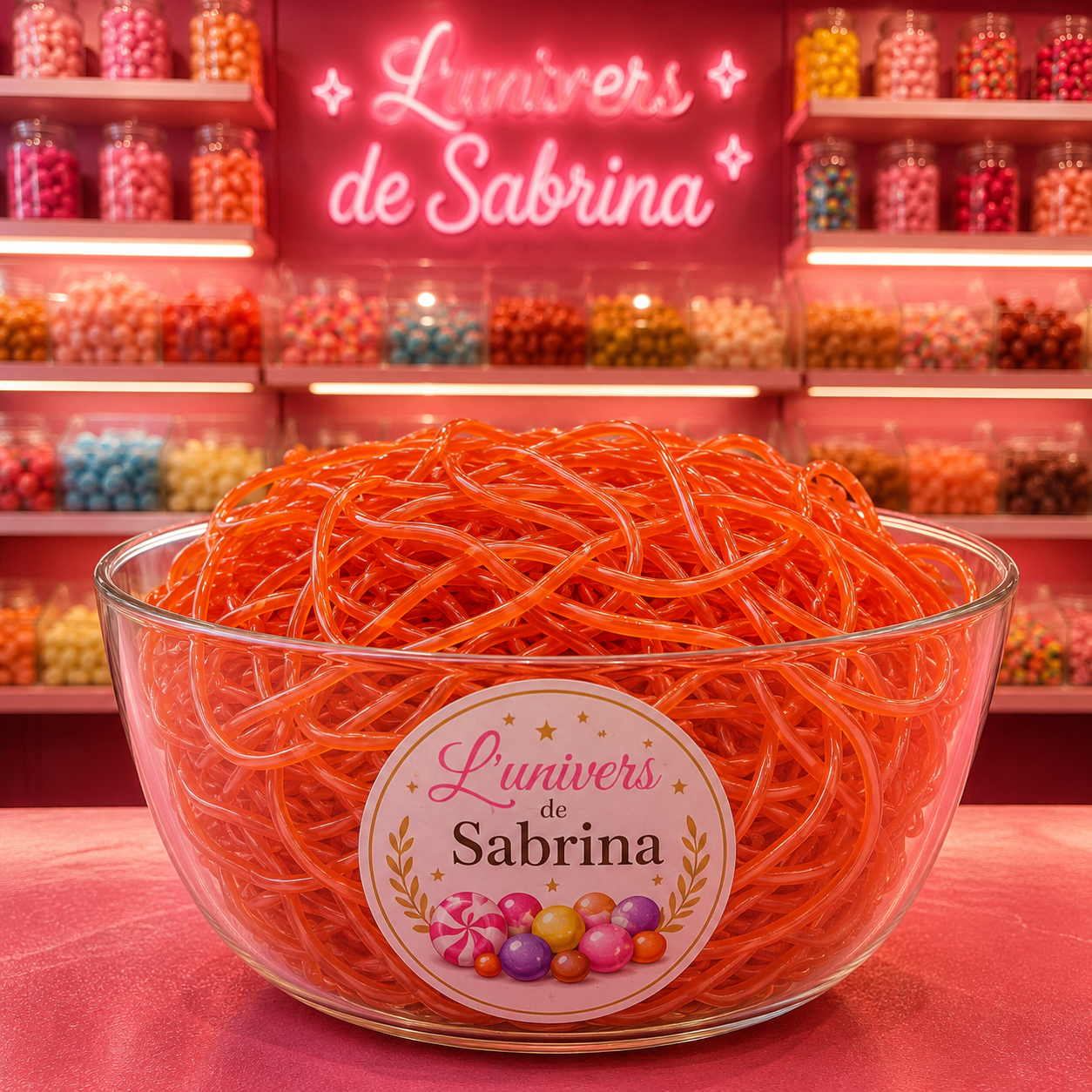 LASSOS FRAISE LISSE 100G
