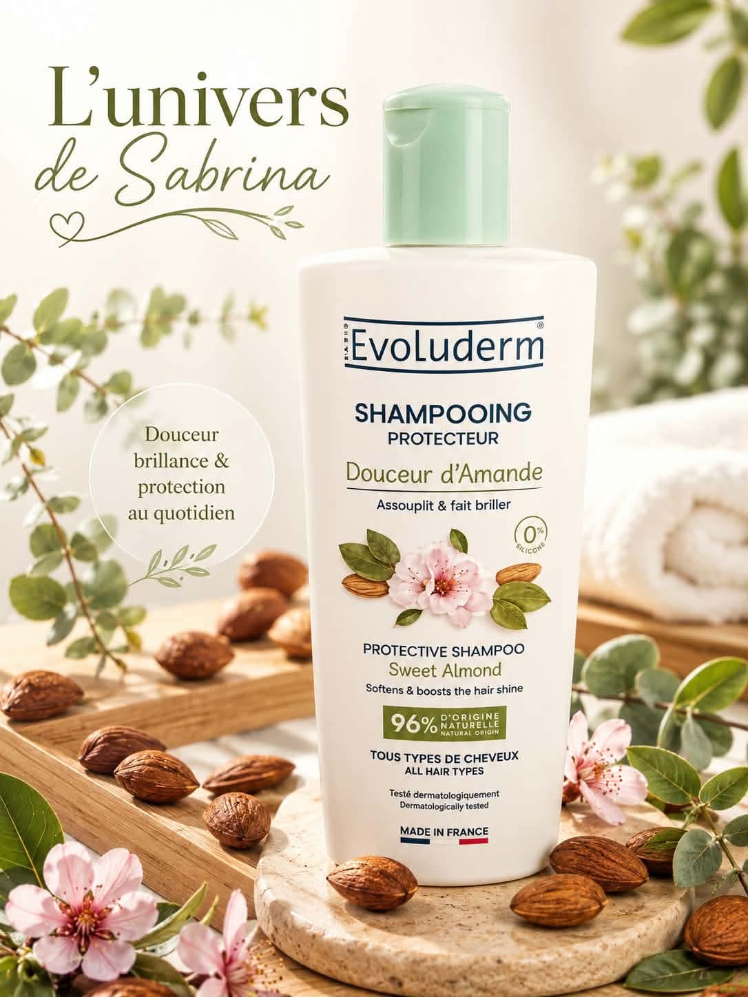 SHAMPOING PROTECTEUR DOUCEUR D'AMANDE