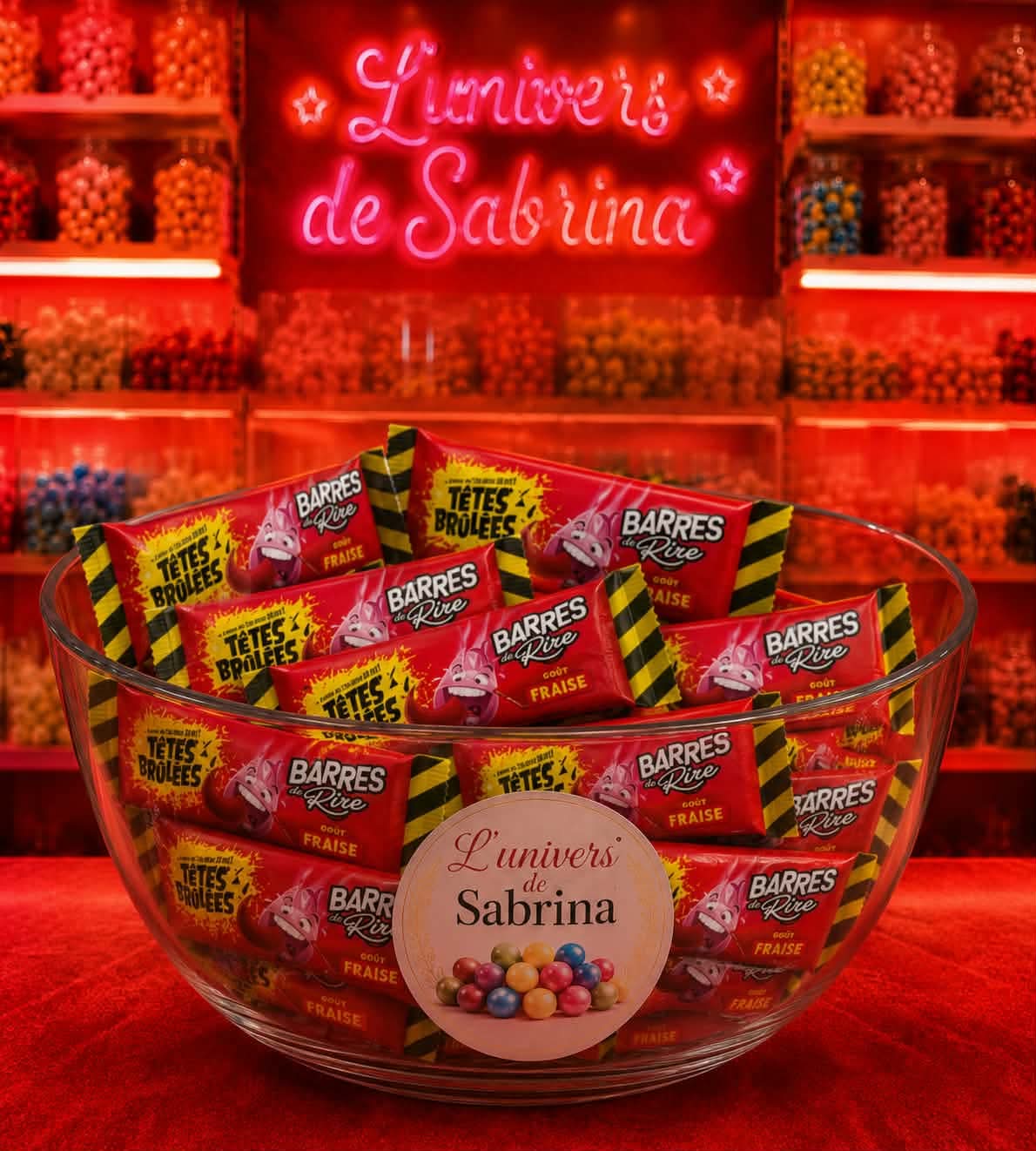 TETE BRULÉE STICK FRAISE 100G