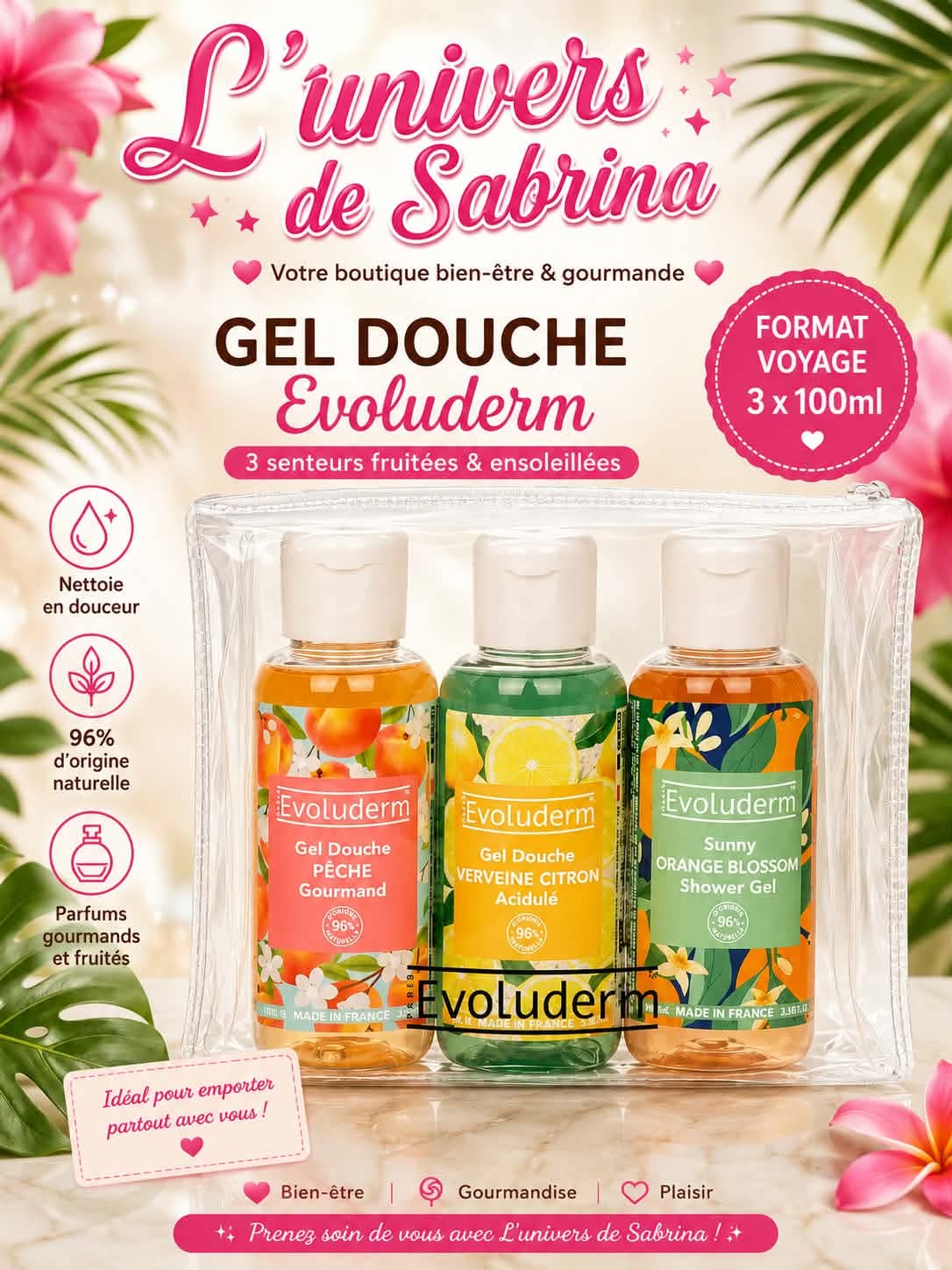 TRIO GELS DOUCHE
