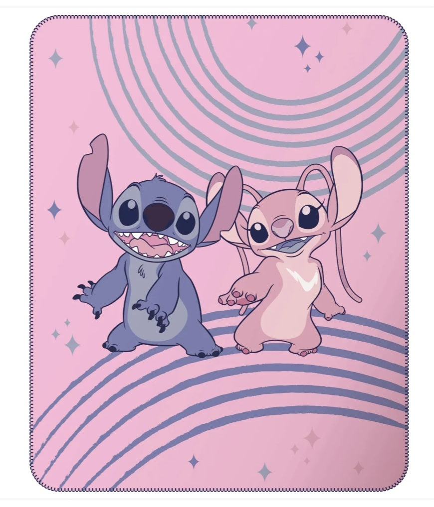 PLAID POLAIRE DISNEY HOME STITCH WAVY