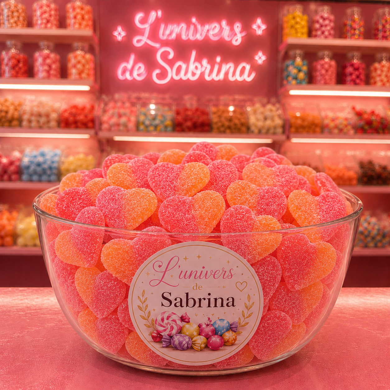 COEURS DE PÊCHE SUCRE 100G (JAKE)
