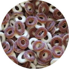 ANNEAUX SUCRE COLA 100G (DULCEPLUS)