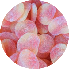 HAPPY PEACHES 100G (HARIBO)