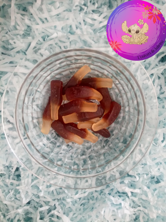 BOUTEILLE COLA LISSE 100G