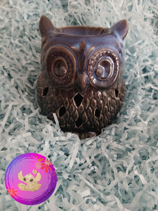 BRÛLEUR CHOUETTE NOIR BLEU