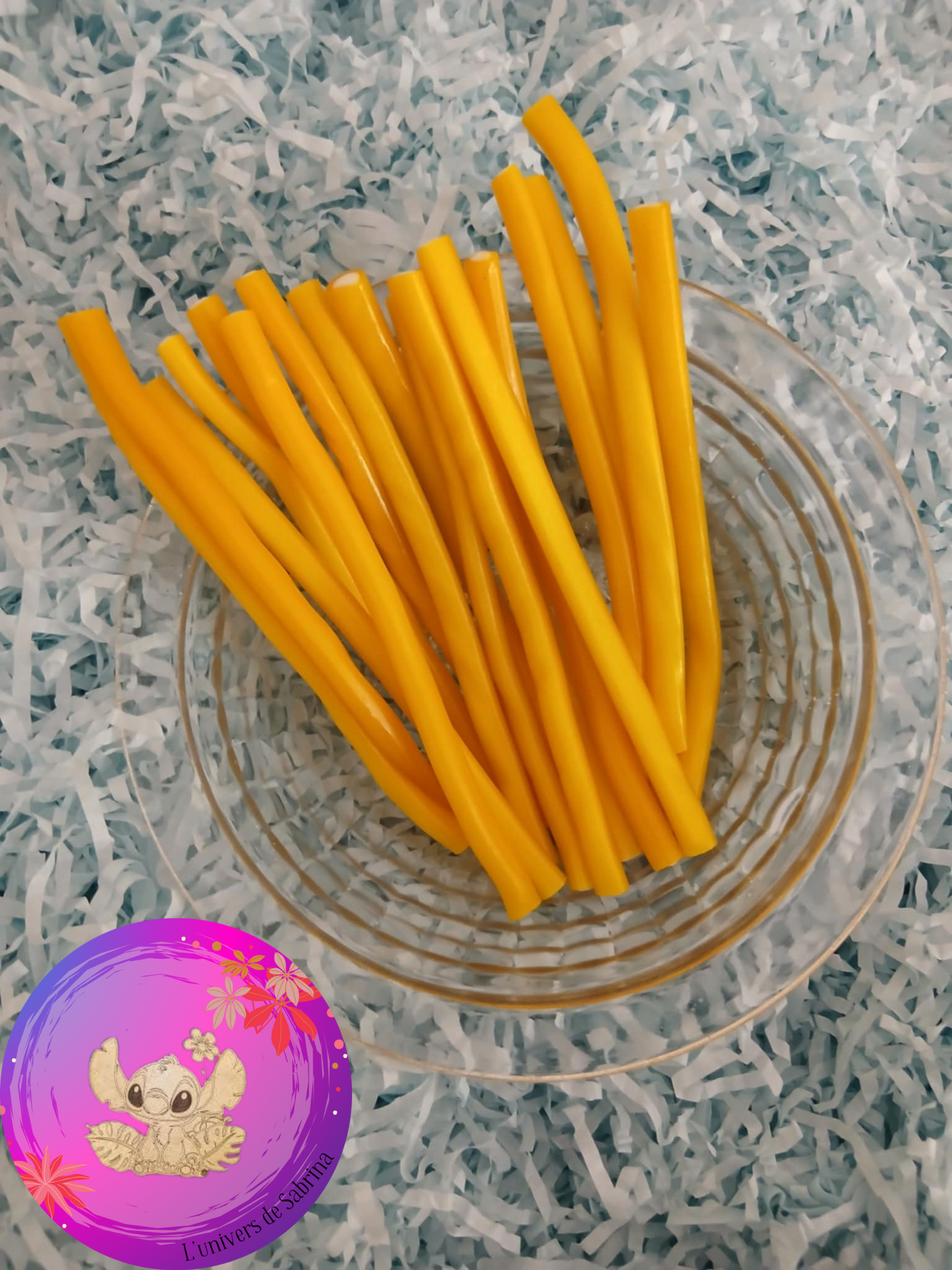 JUMBO FOURRE LISSE CITRON 11CM (HALAL)