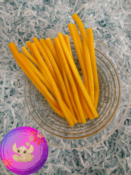 JUMBO FOURRE LISSE CITRON 11CM (HALAL)