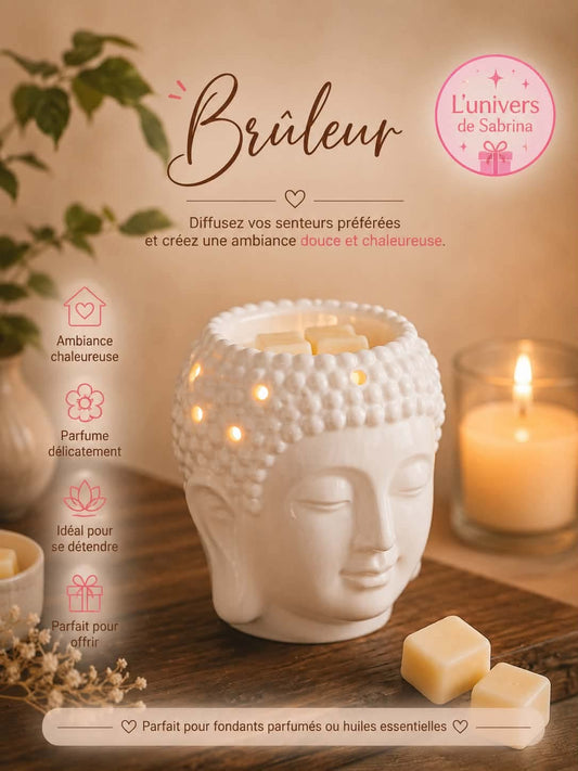 BRULEUR BOUDDHA BLANC