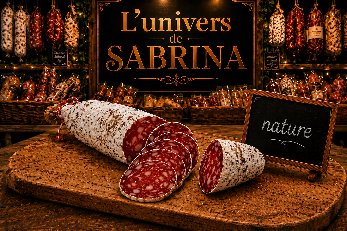 SAUCISSON NATURE 160G-180G