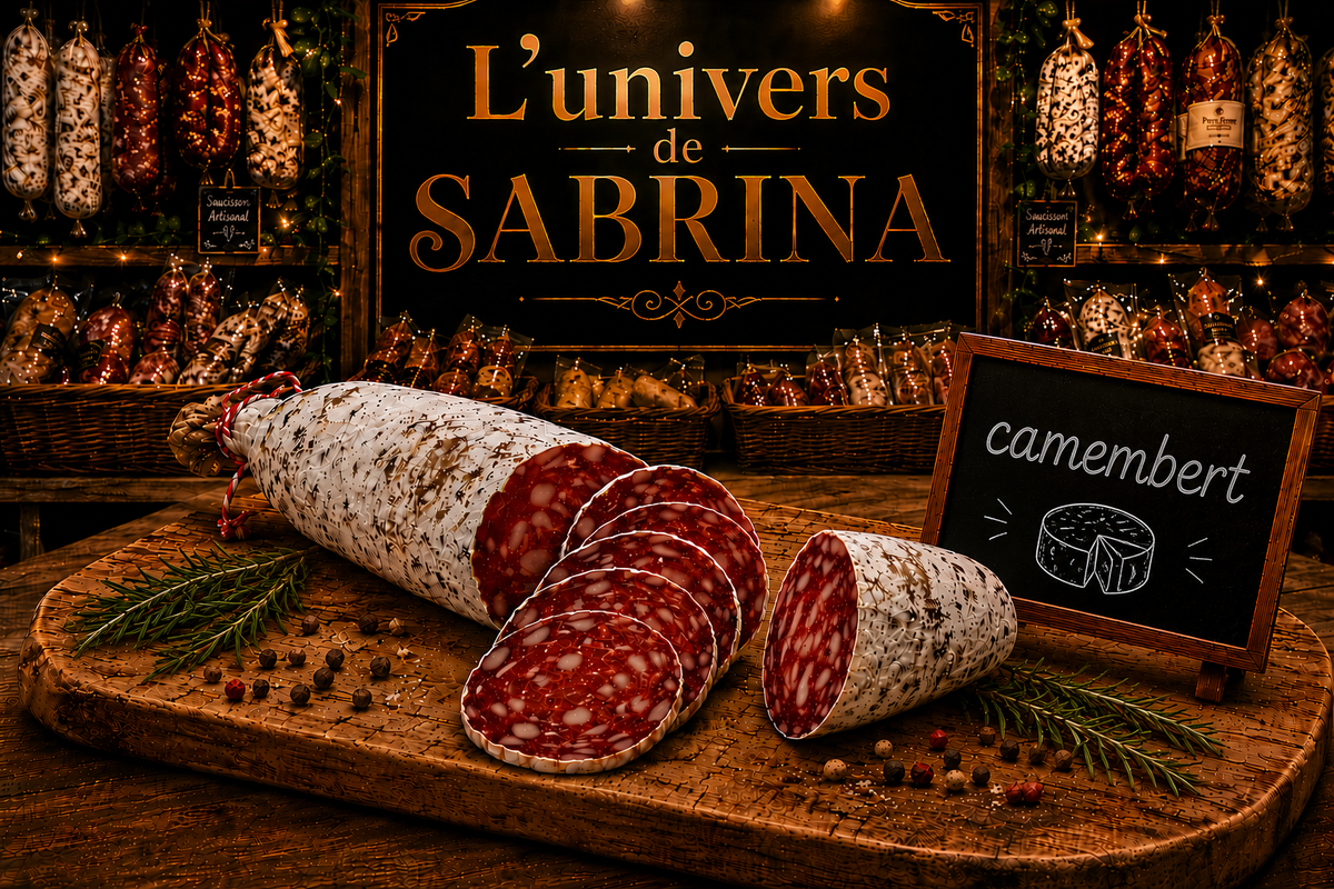 SAUCISSON AU CAMEMBERT 160G-180G