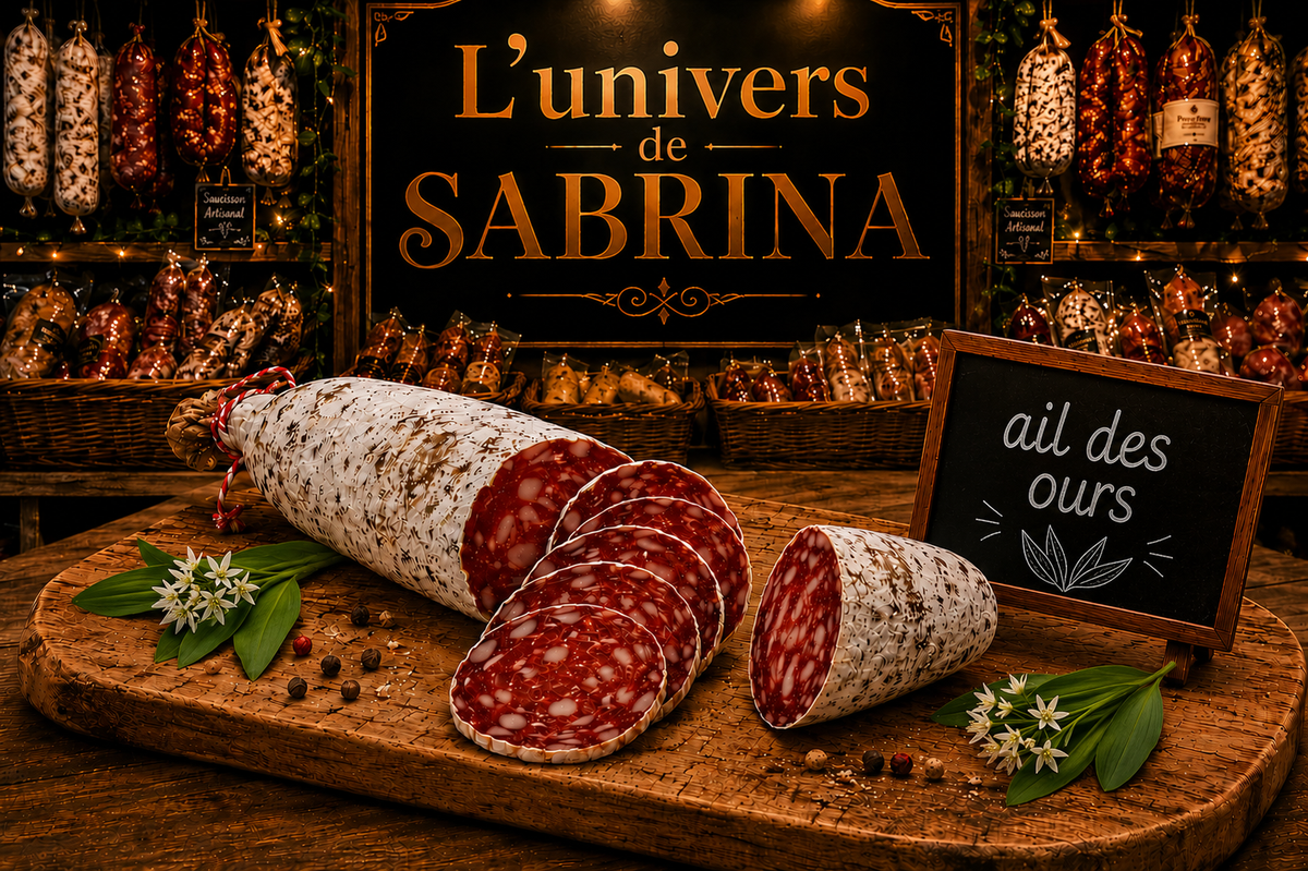 SAUCISSON A L' AIL DES OURS 160G-180G