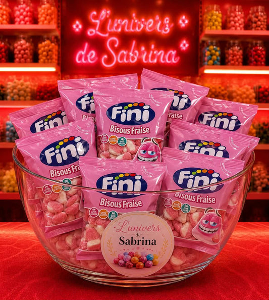 BISOUS FRAISES SUCRES HALAL FINI