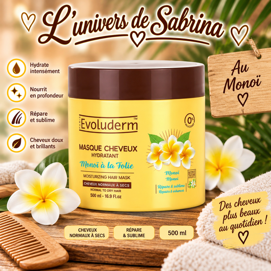 MASQUE CHEVEUX 500ML (plusieurs choix )