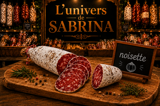 SAUCISSON AU NOISETTE 160G-180G