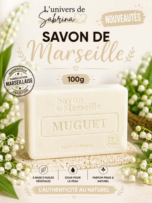 SAVON RECTANGLE MUGUET