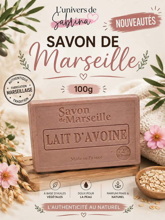 SAVON RECTANGLE LAIT D'AVOINE