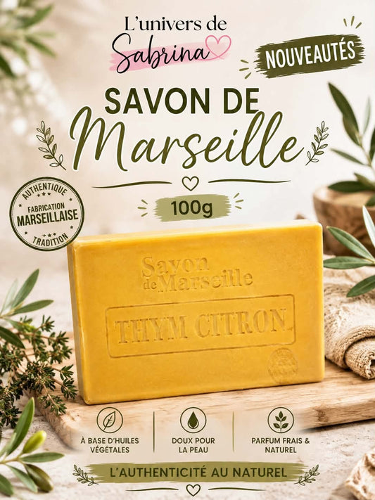 SAVON RECTANGLE MANDARINE - CITRON VERT