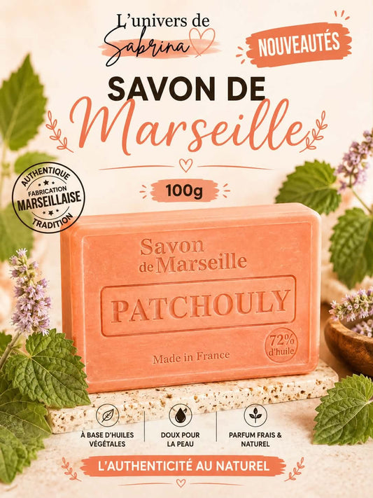 SAVON RECTANGLE PATCHOULY