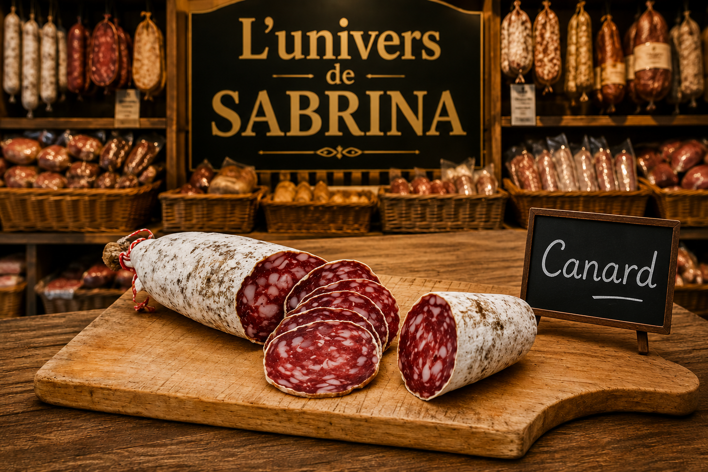 SAUCISSON AU CANARD 160G-180G