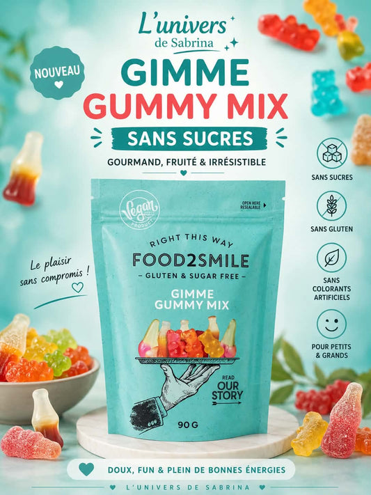 BONBON SANS SUCRE GIMME GUMMY 90G