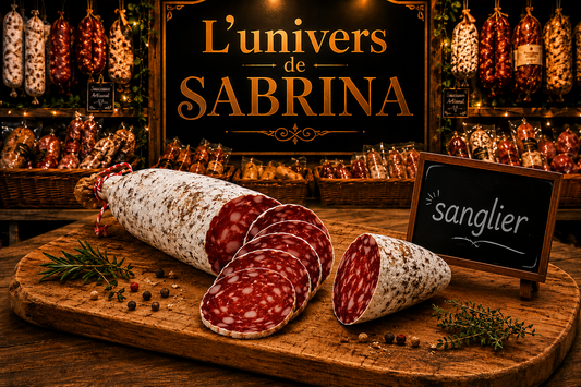 SAUCISSON AU SANGLIER 160G-180G