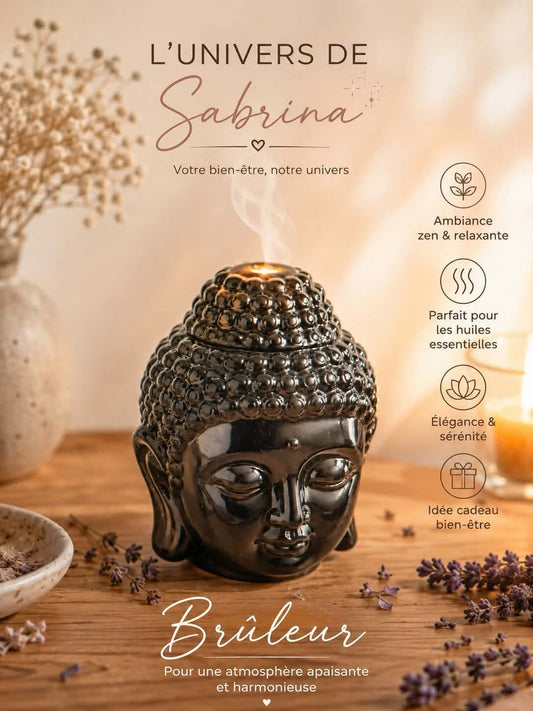 BRULEUR BOUDDHA NOIR