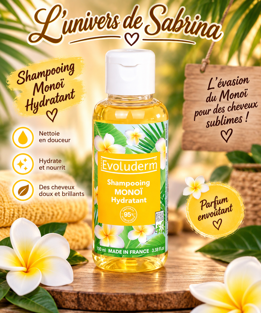 SHAMPOING 100ML (plusieurs senteurs)