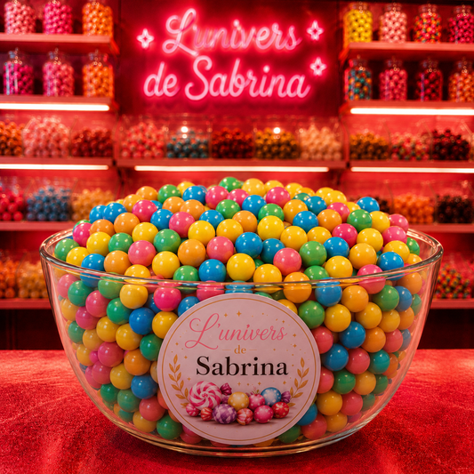 BUBBLE GUM BILLE 100G (CRAZY)