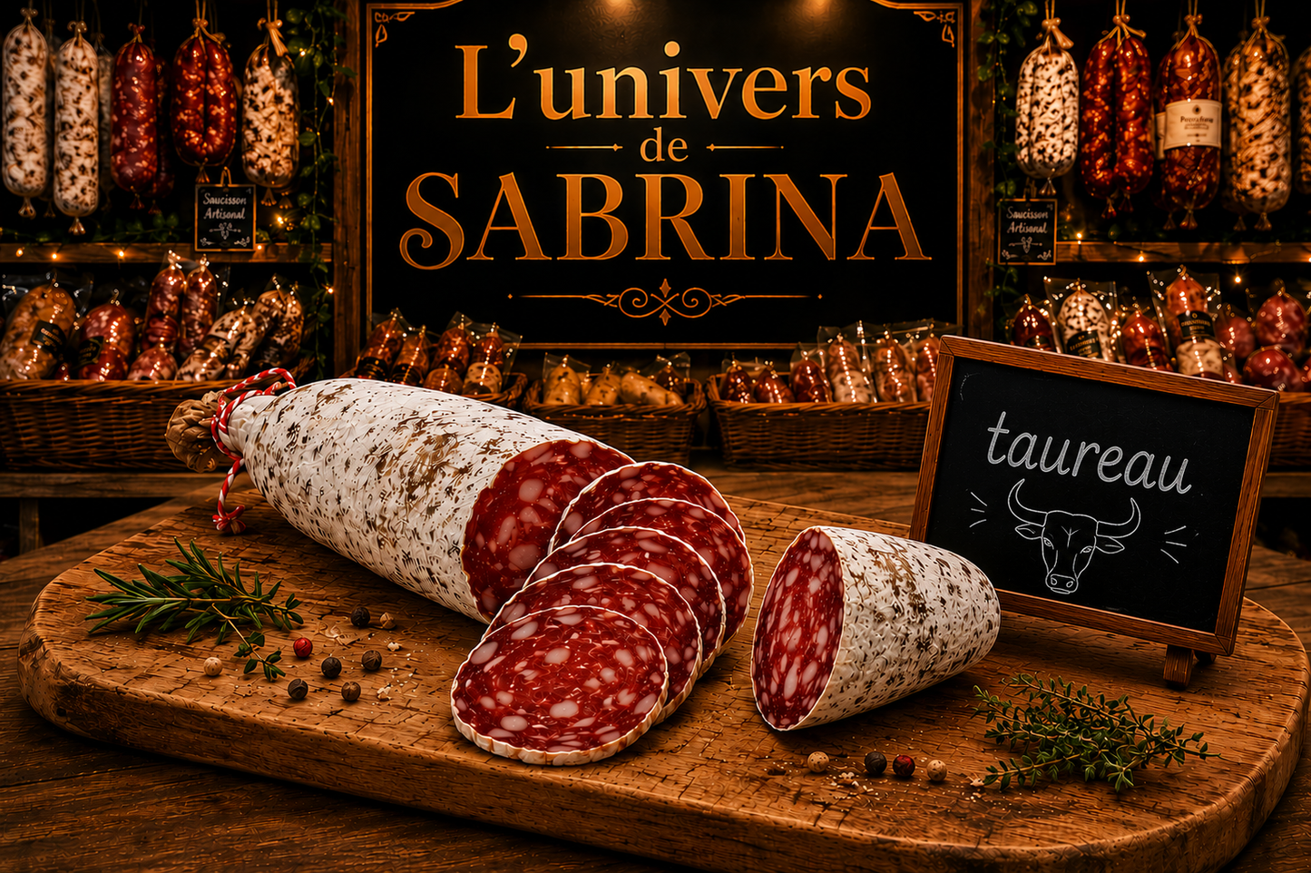 SAUCISSON AU TAUREAU 160G-180G