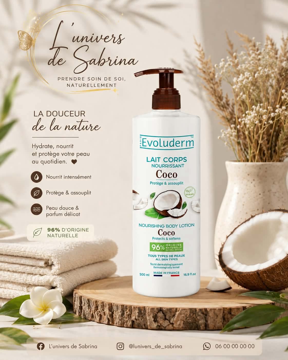 LAIT CORPS NOURISSANT COCO - 500ML