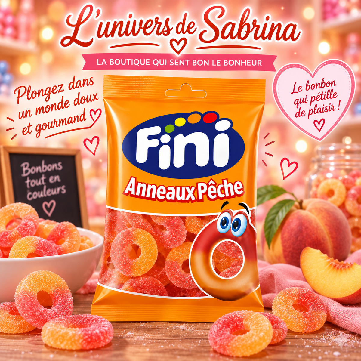 ANNEAUX PECHE FIZZ HALAL FINI 90G