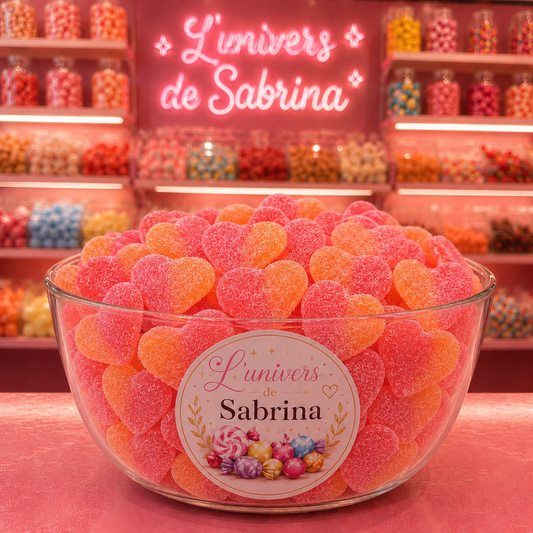 COEURS DE PÊCHE SUCRE 100G (JAKE)