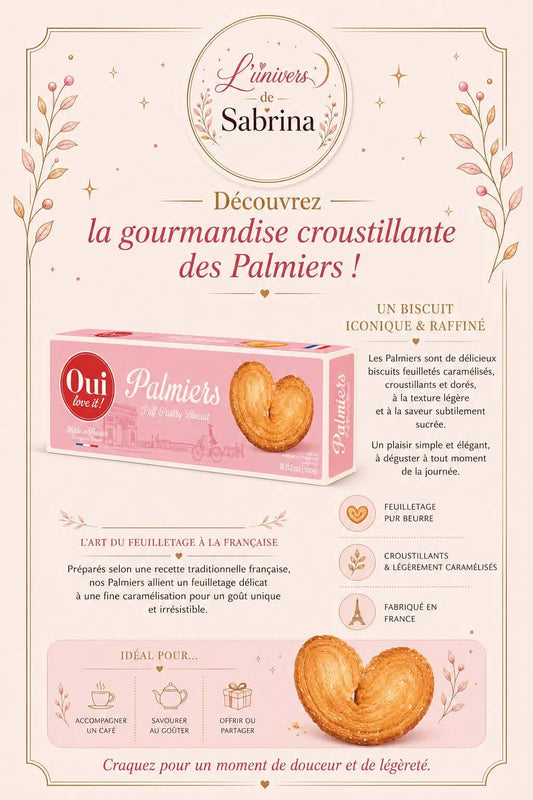 PALMIERS 100G