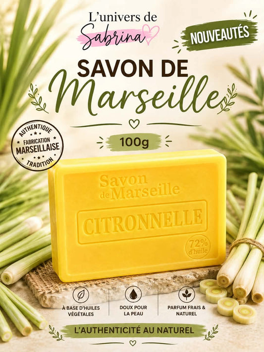 SAVON RECTANGLE CITRONNELLE