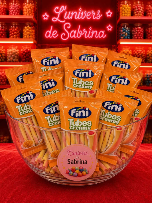BONBONS TUBES CREAMY MANGUE HALAL FINI
