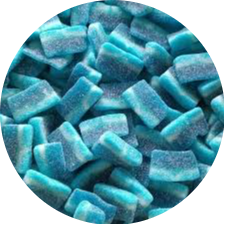 TRANCHE BLEUE SUCREE 100G