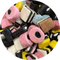 REGLISSE ASSORTIES 100G