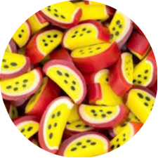 TRANCHES DE FRUIT DE LA PASSION 100G (VIDAL)
