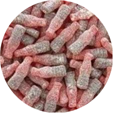 BOUTEILLE CHERRY COLA 100G (DULCEPLUS)