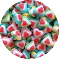 COEURS 3D SUCREE 100G