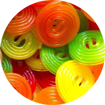 ROTELLA FRUIT 100G (HARIBO)